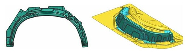 五金沖壓件加工廠(chǎng)-輪罩零件