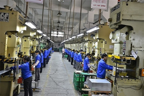 110、160沖壓生產(chǎn)線-中山市五金制品廠